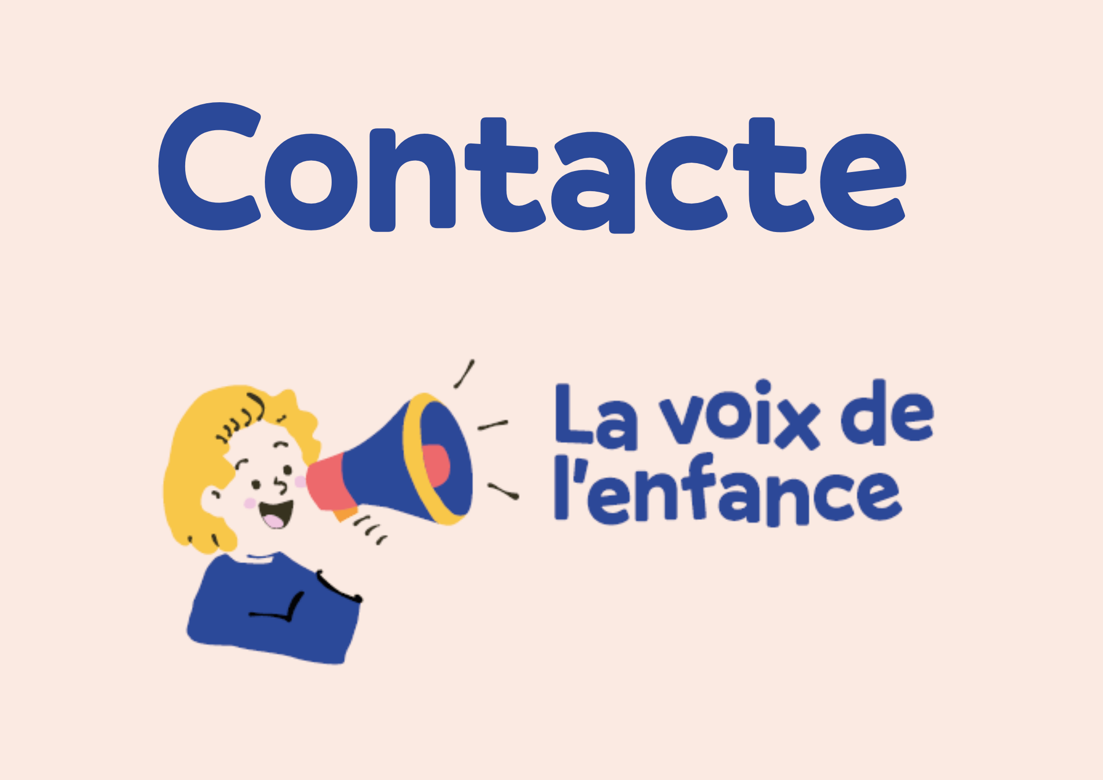 Contacter Jennifer Alleaume de l'agence web La Voix de l'Enfance